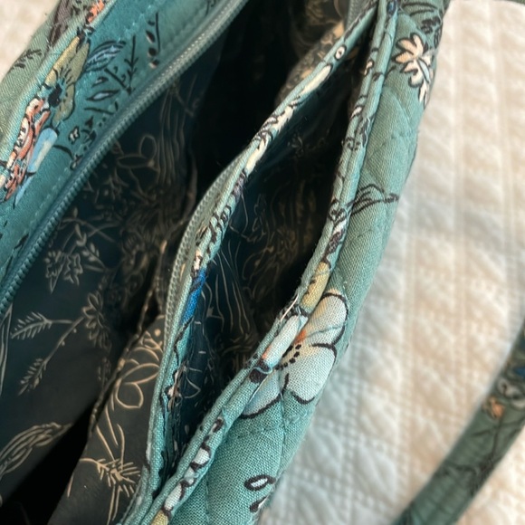 Vera Bradley Iconic Small Vera Tote in Sunlit Garden - Picture 7 of 11